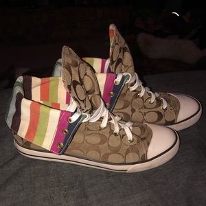 Coach Chuck Taylor high tops